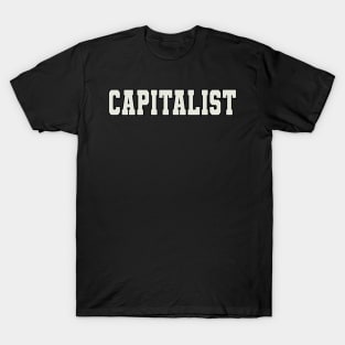 Capitalist Word T-Shirt